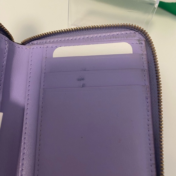 Bottega Venetta Lavander Cassette Compact Zip Wallet Full Inclusion - Picture 10 of 16